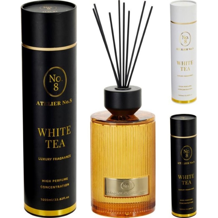 DIFFUSORE VETRO SCATOLO 1000 ML. 2 FRAGRANZE